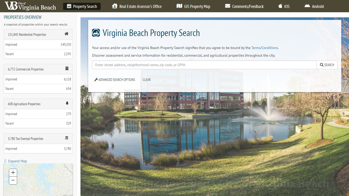 Virginia Beach Property Search